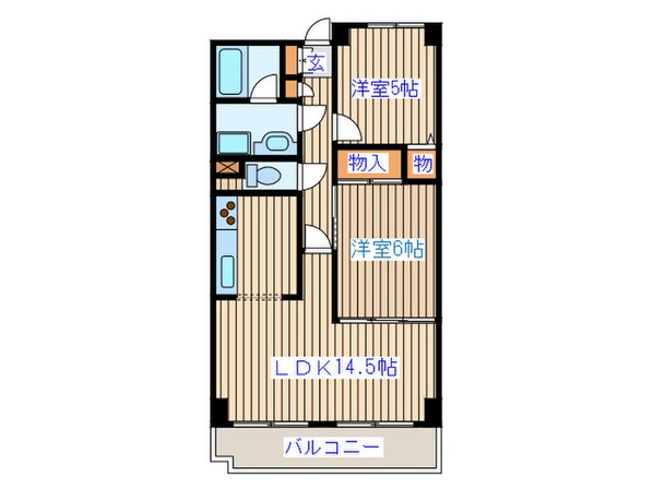 ガ－デンプラザ泉中央の物件間取画像